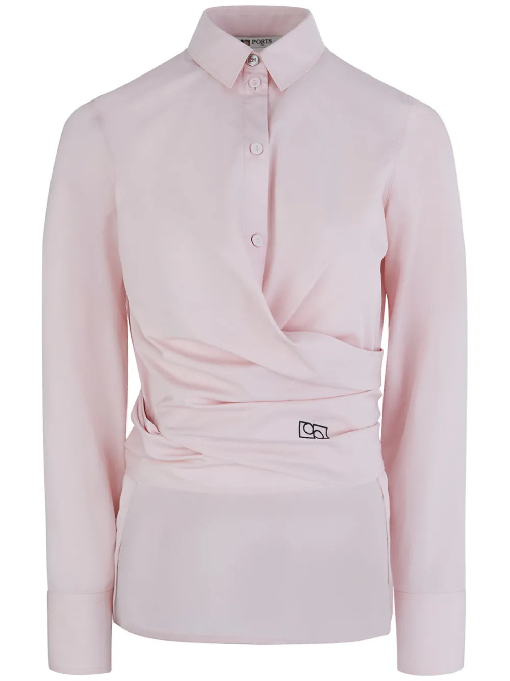 Wrap Cotton Shirt