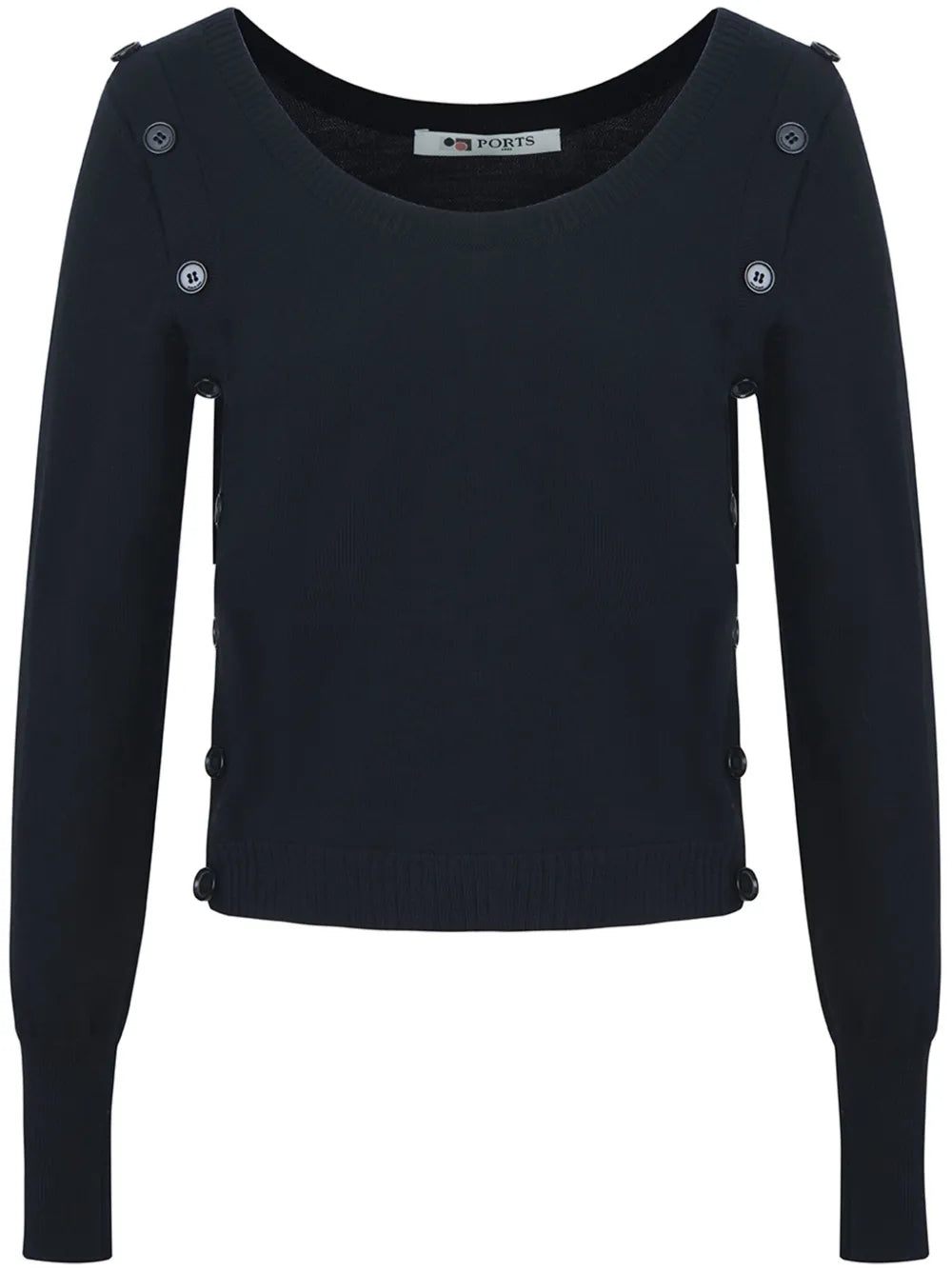 Button-Detail Jumper
