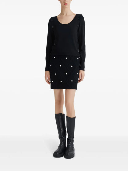 Button-Detail Jumper