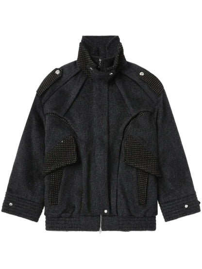 Panelled Bomber Jacket