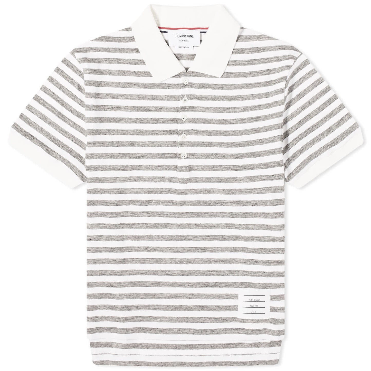 Striped Linen Polo