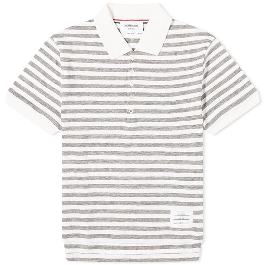 Striped Linen Polo