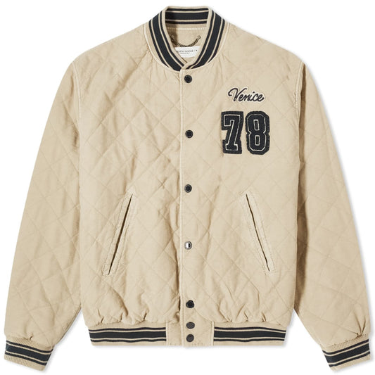 Garment Dyed Bomber Jacket