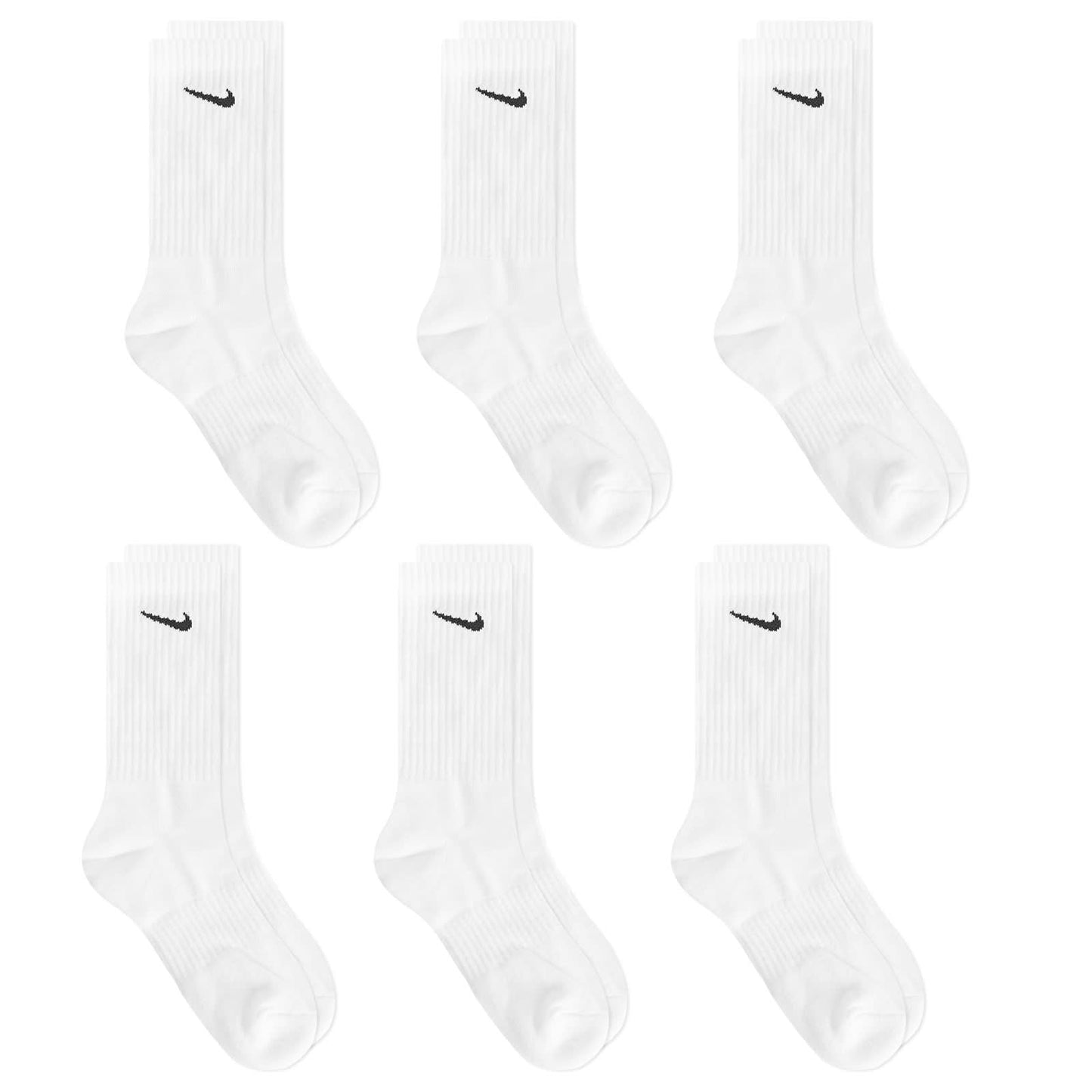 Cotton Cushion Crew Sock - 6 Pack