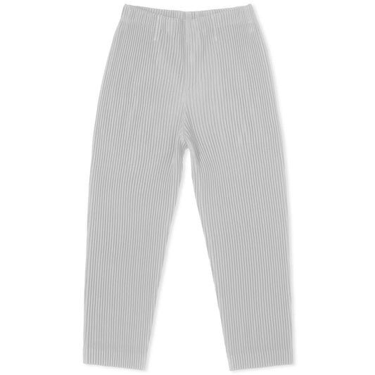 Pleated Straight Leg Pant