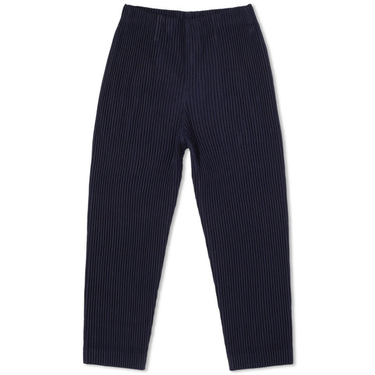 Pleated Straight Leg Pant