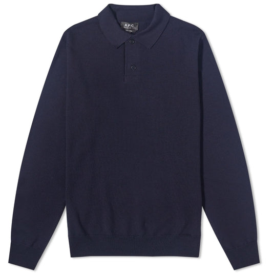 Jerry Long Sleeve Knit Polo