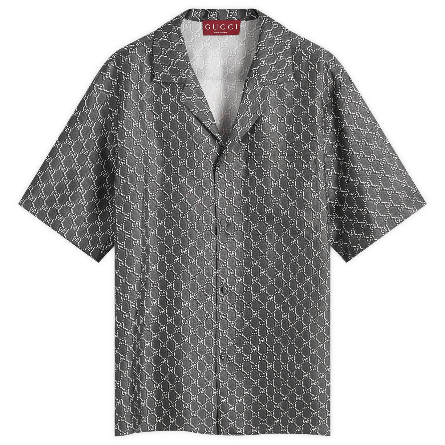 Silk GG Monogram Vacation Shirt