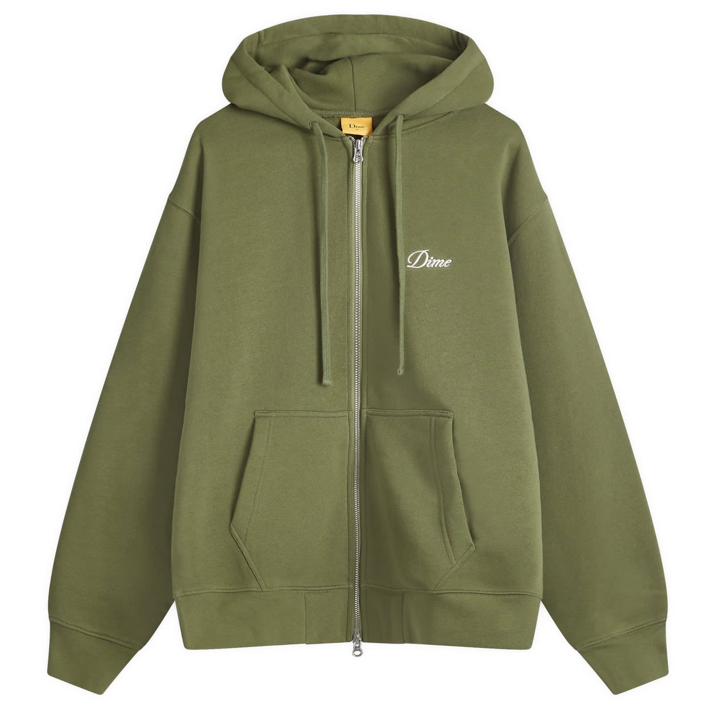Cursive Zip Hoodie