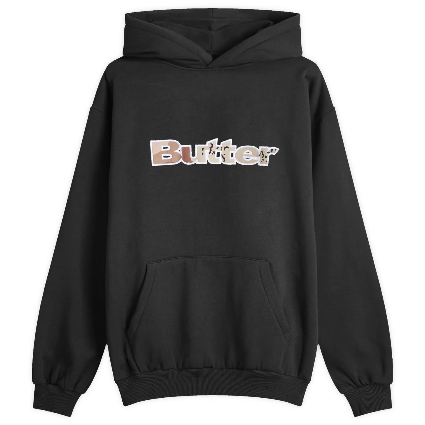 Logo Camo Applique Hoodie