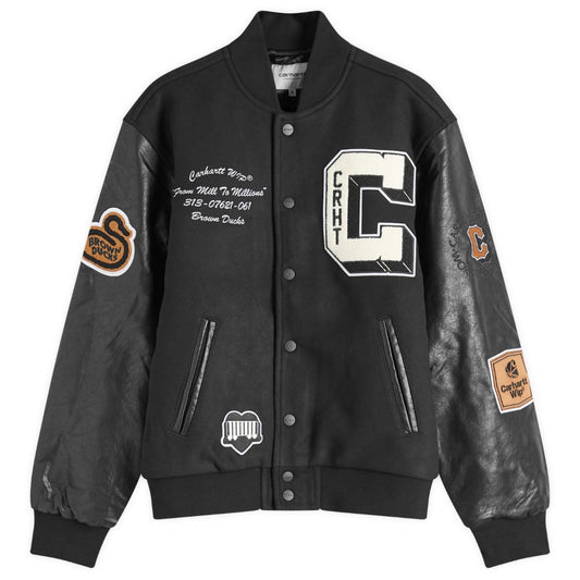 Brown Ducks Bomber Jacket