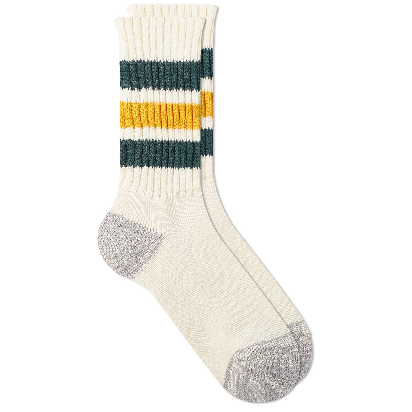 Coarse Rib Old School Crew Sock