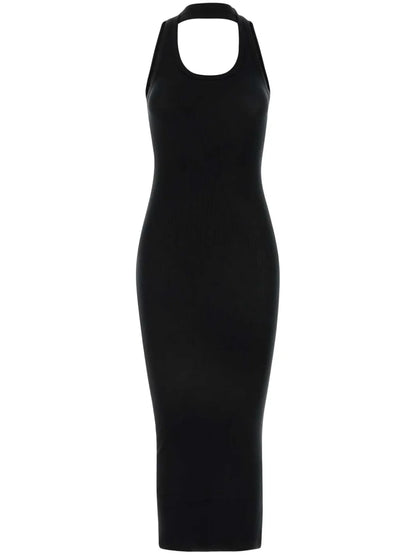 Ribbed Maxi Dress