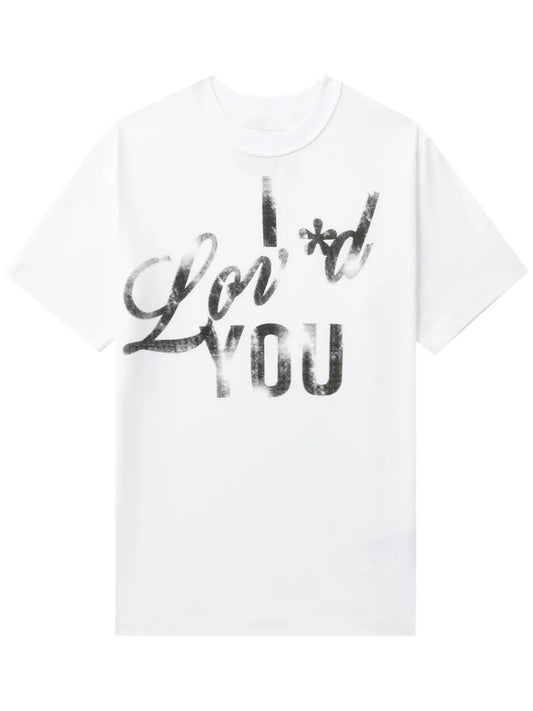 Slogan-Print T-Shirt