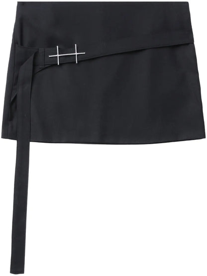 Logo-Plaque Mini Skirt