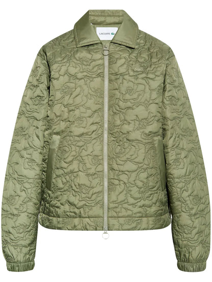 Floral-Quilted Jacket
