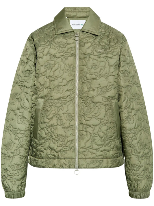 Floral-Quilted Jacket