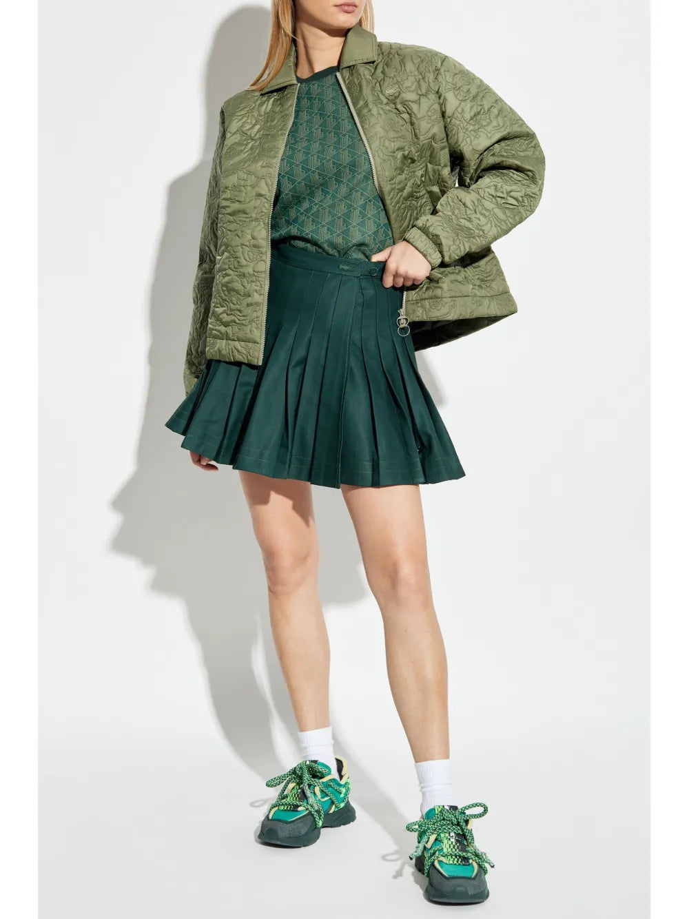 Floral-Quilted Jacket