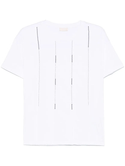 Glass Crystal-Embellished T-Shirt