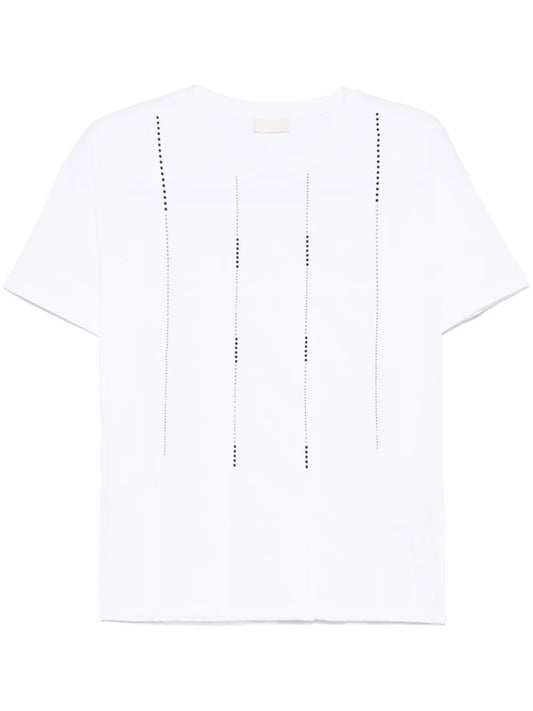 Glass Crystal-Embellished T-Shirt