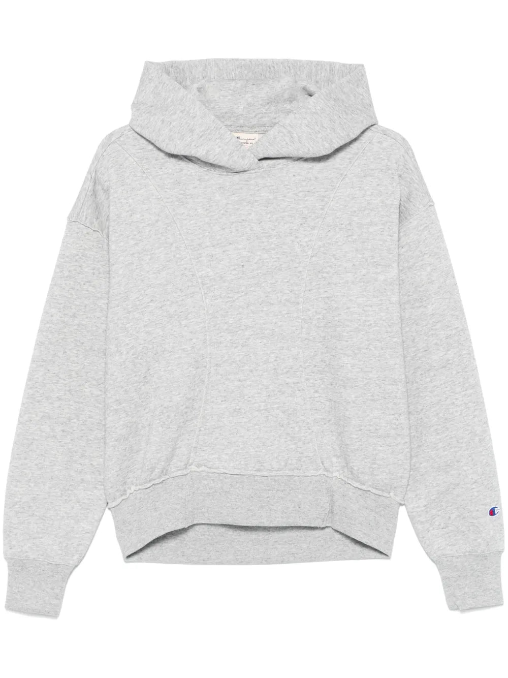 Embroidered-Logo Hoodie