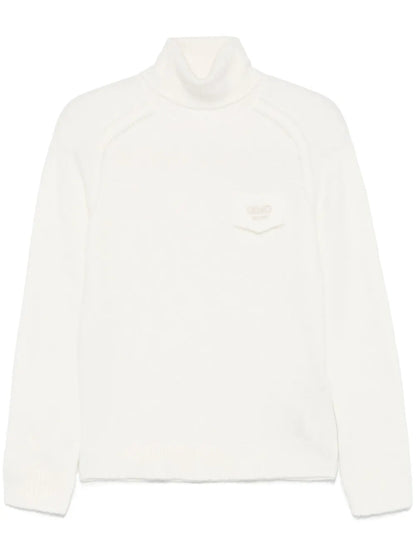 Embroidered-Logo Sweater