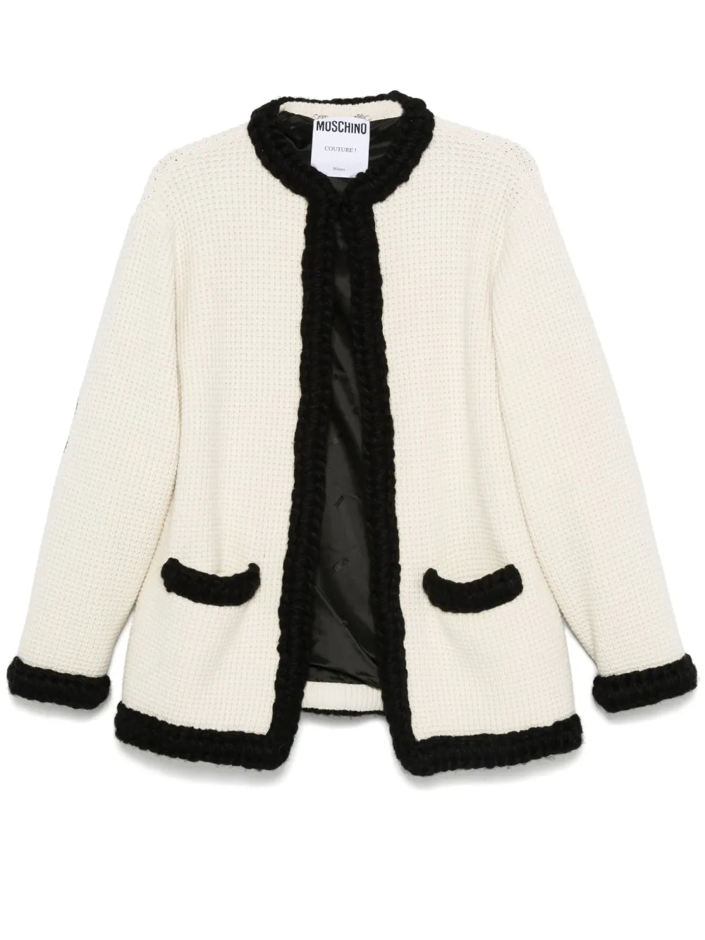 Contrast-Trim Jacket