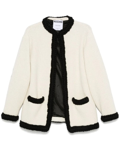 Contrast-Trim Jacket