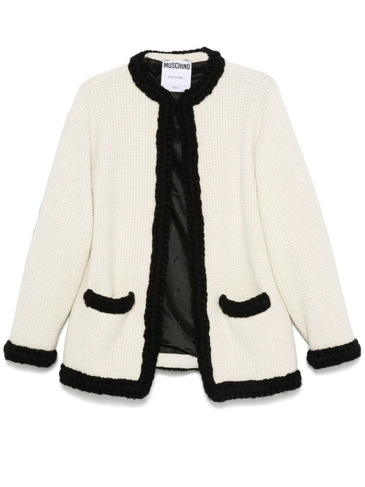 Contrast-Trim Jacket