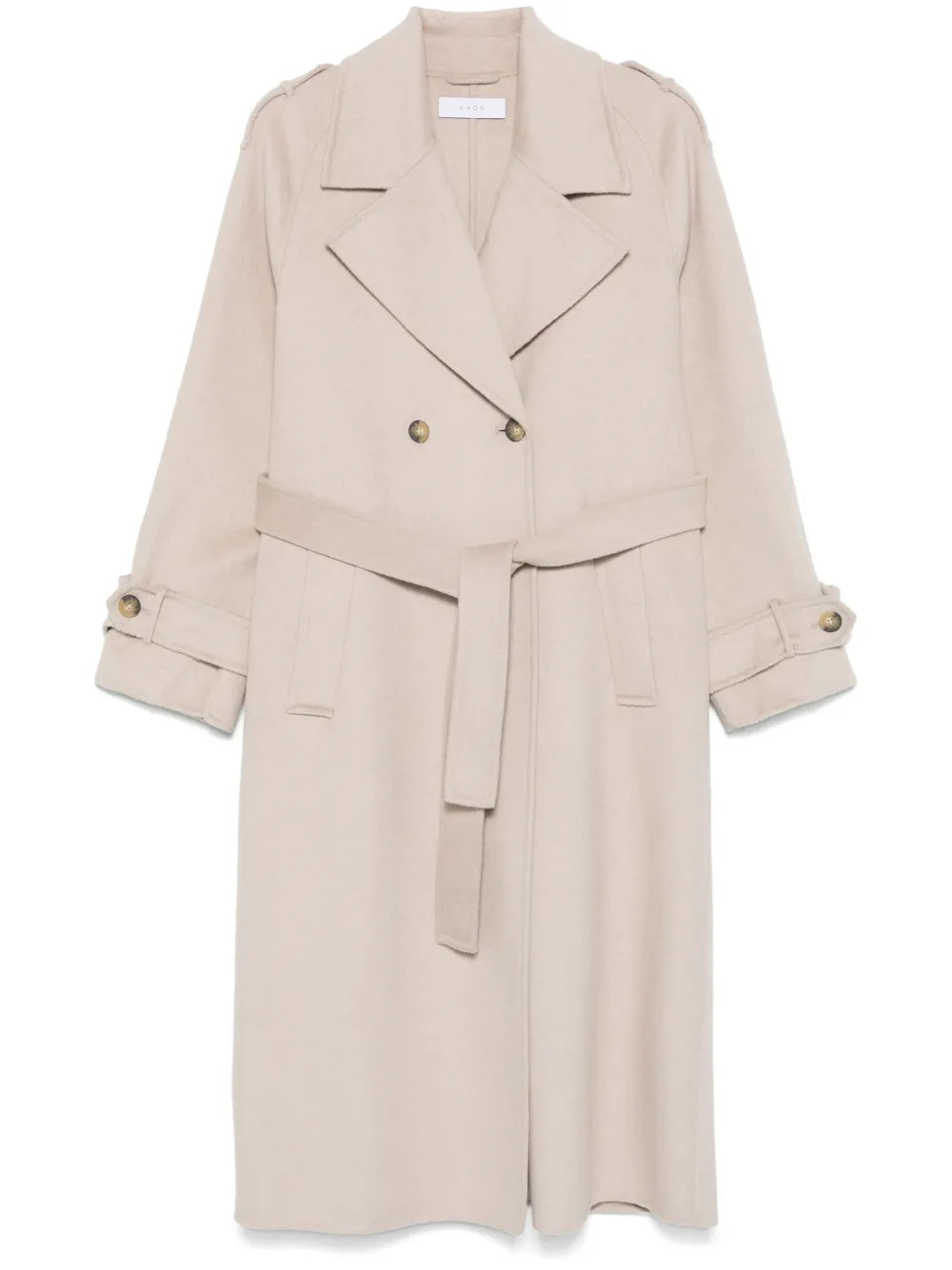 Felted Trench Coat