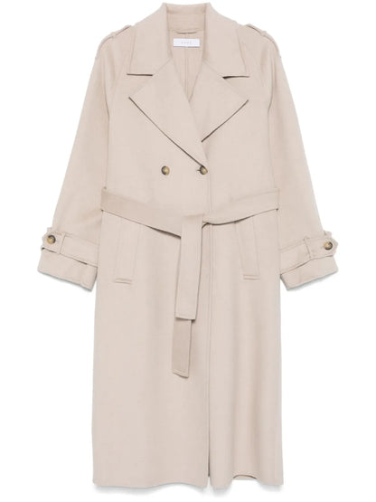 Felted Trench Coat