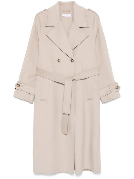 Felted Trench Coat