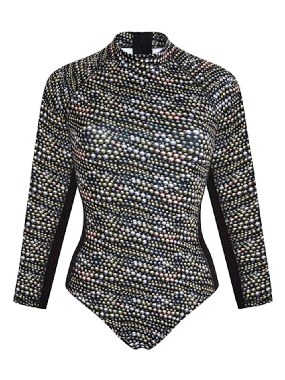 Pearl-Print Swimsuit