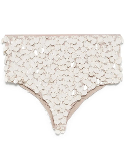 Sequinned Mini Shorts