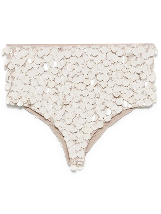 Sequinned Mini Shorts
