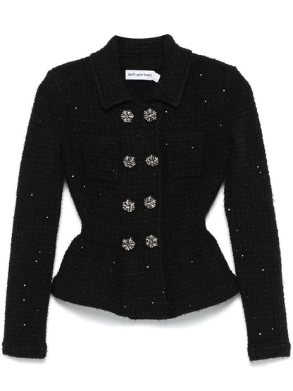 Peplum Tweed Jacket