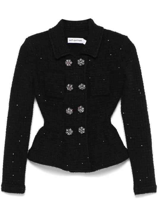 Peplum Tweed Jacket