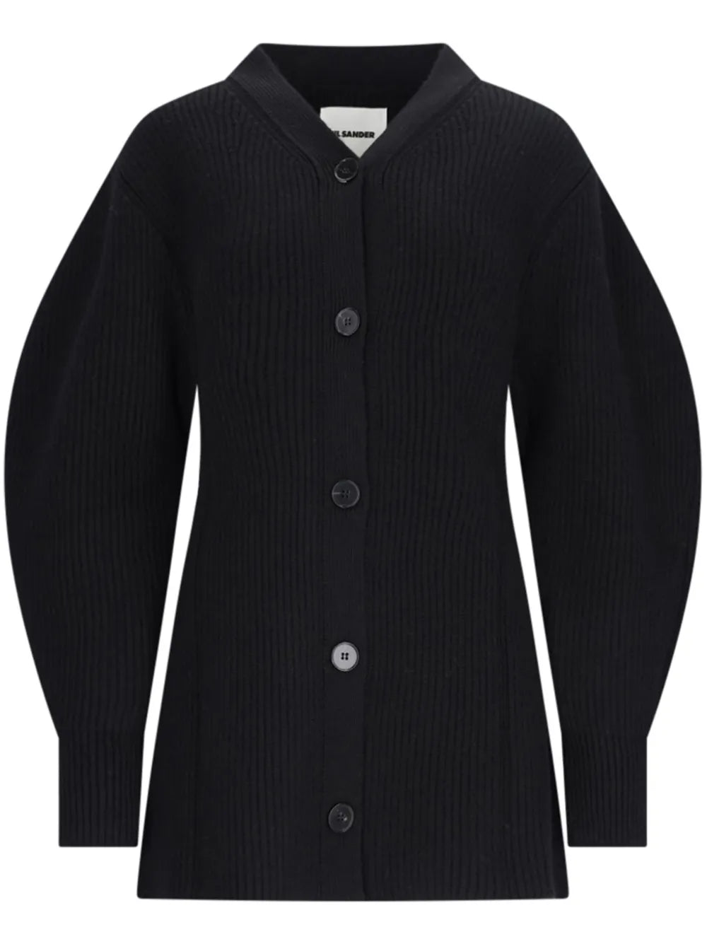 Ribbed-Knit Cardigan