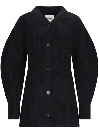 Ribbed-Knit Cardigan