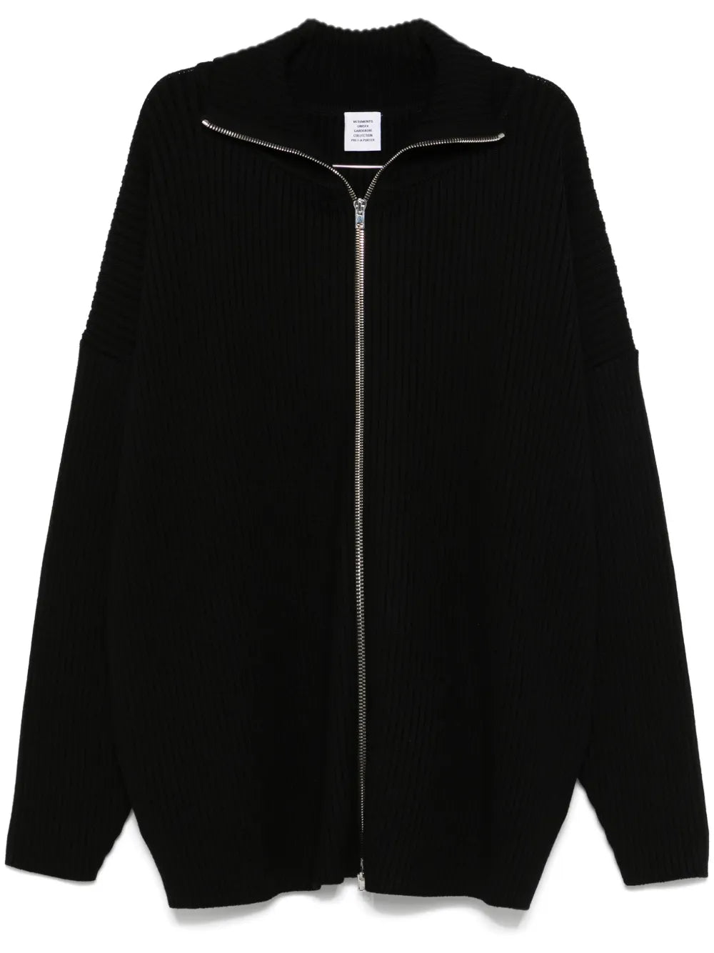 Zip-Up Cardigan