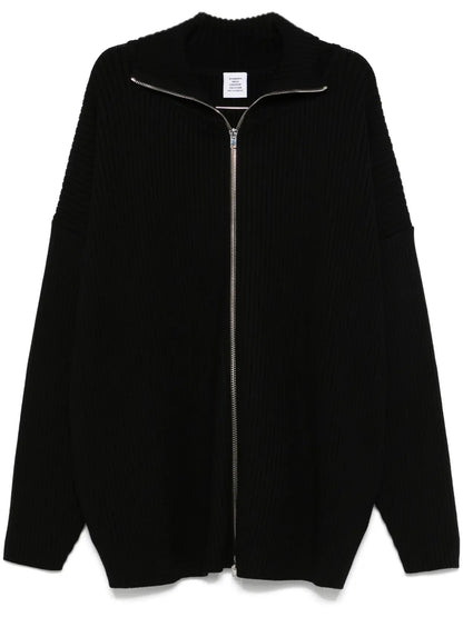Zip-Up Cardigan