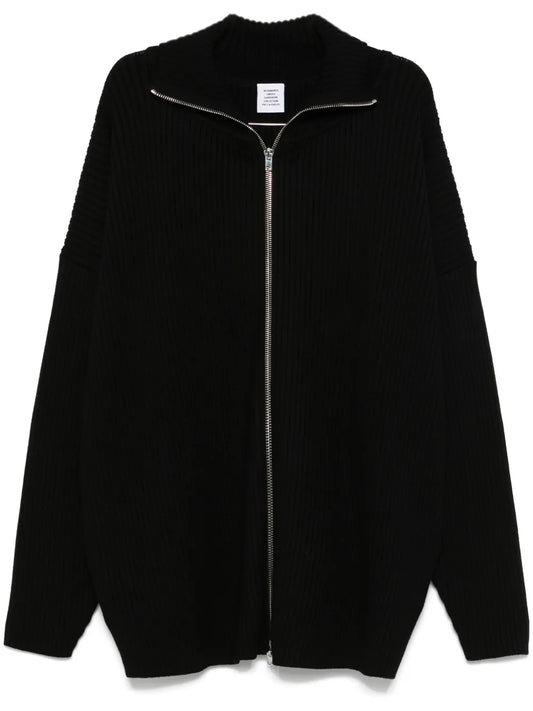 Zip-Up Cardigan