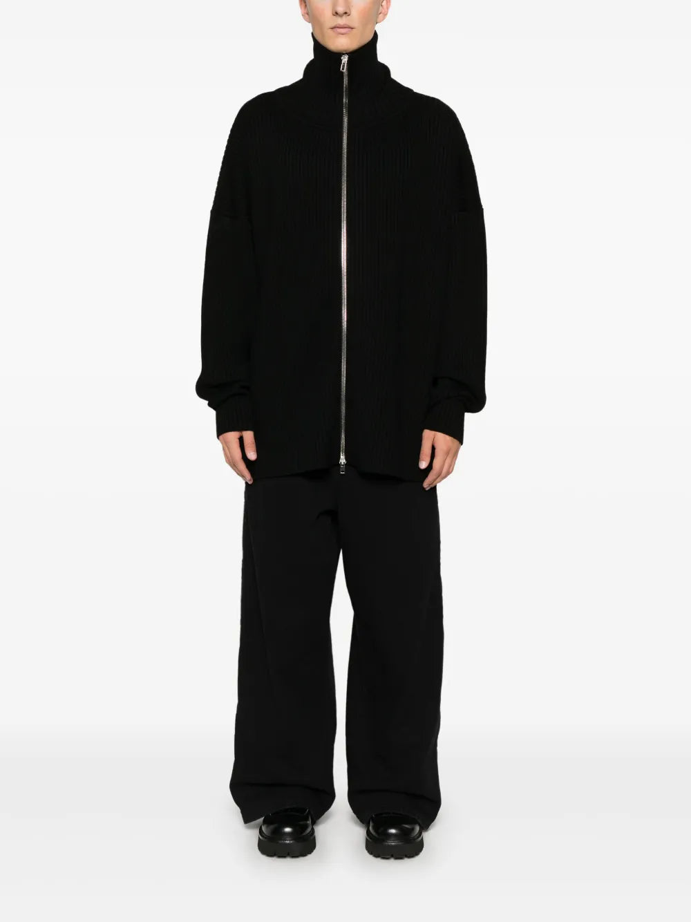 Zip-Up Cardigan