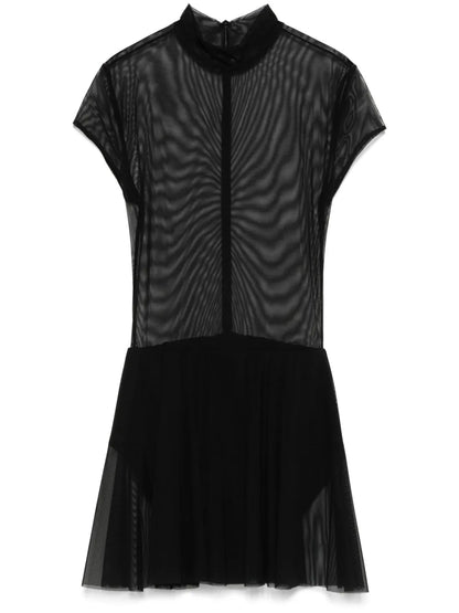 Sem-Sheer Mini Dress
