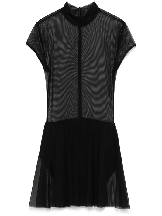 Sem-Sheer Mini Dress