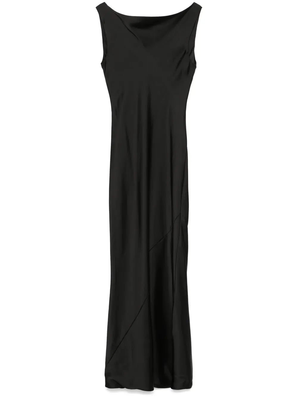Draped Sleeveless Gown