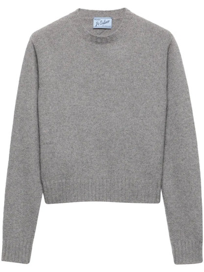 Ribbed Knit Cashmere Jumper