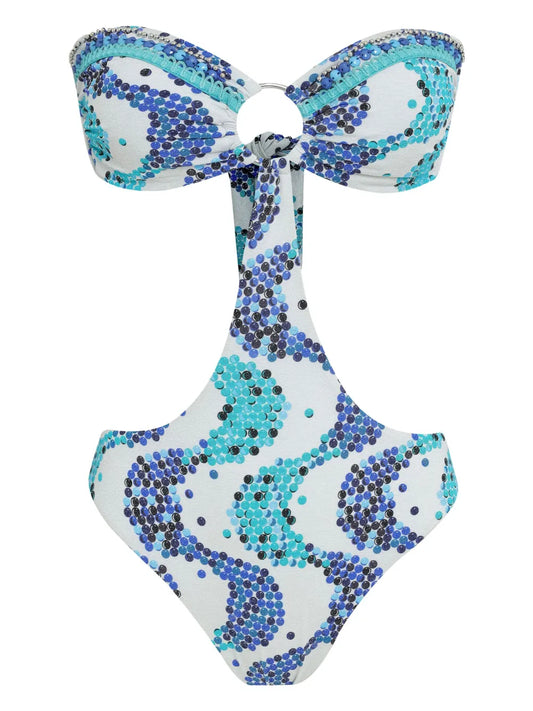 Cut-Out Design One-Piece