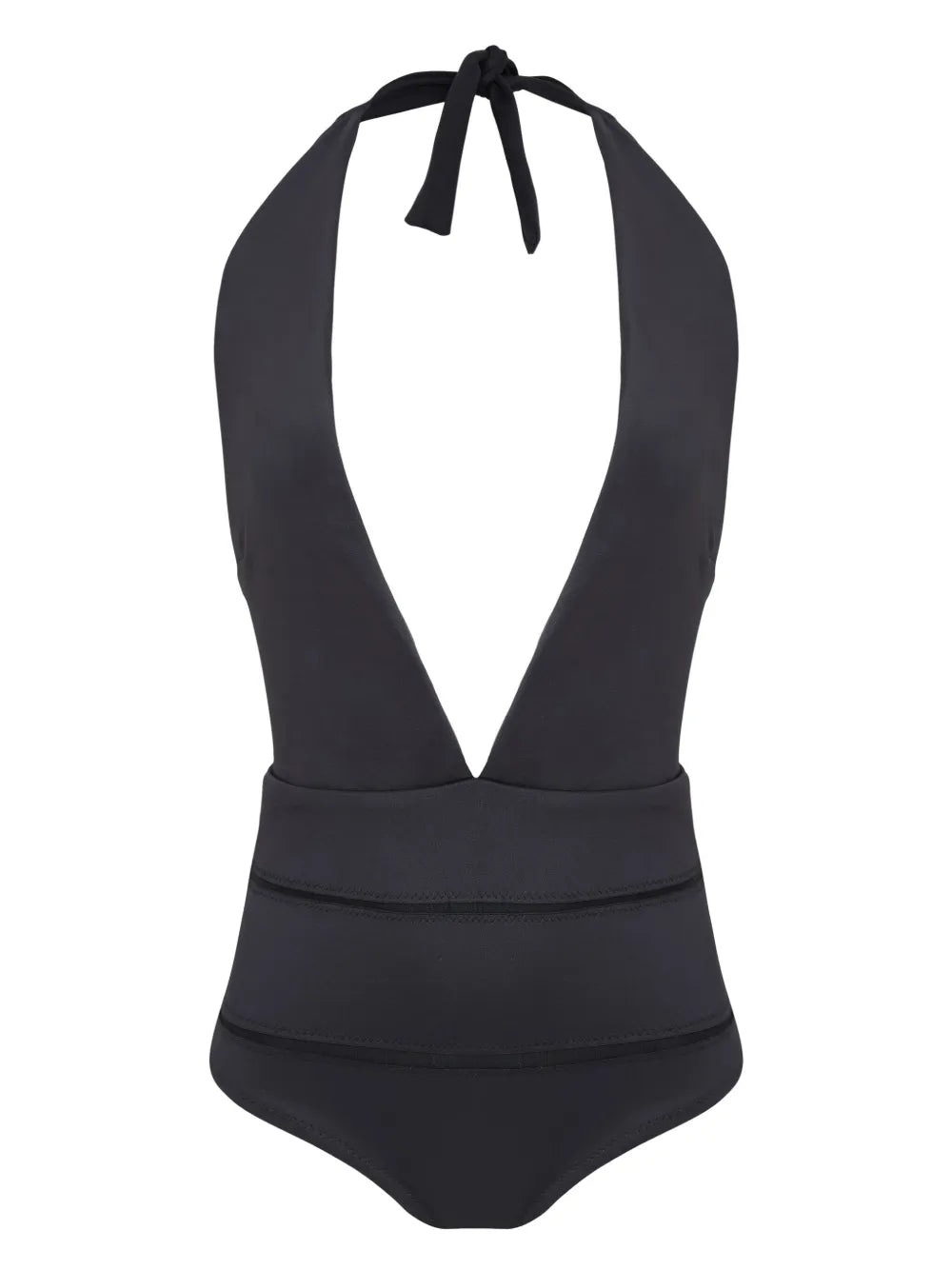 Plunging V-Neck Swimsuit