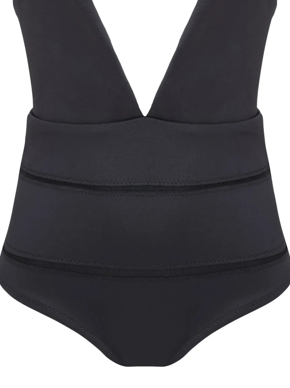 Plunging V-Neck Swimsuit